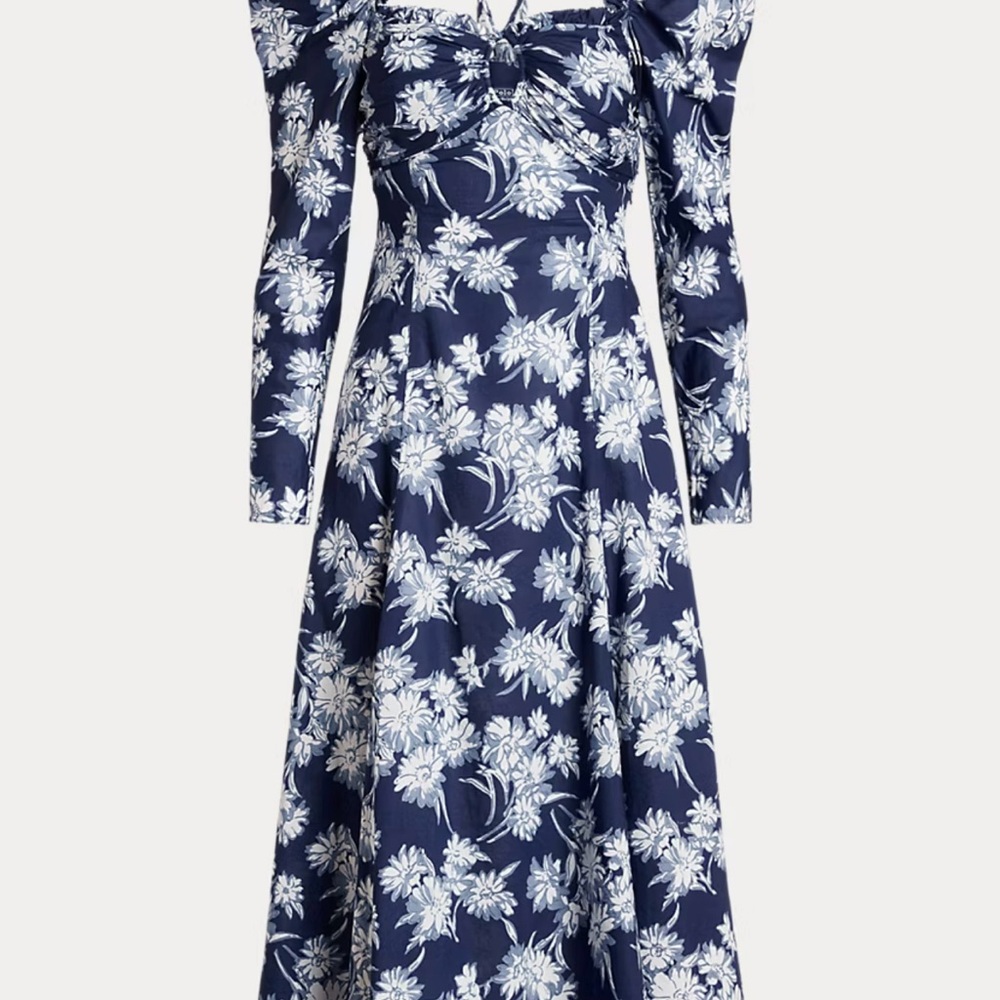 POLO Ralph Lauren Floral Halter-Tie Dress - Picture 4 of 6